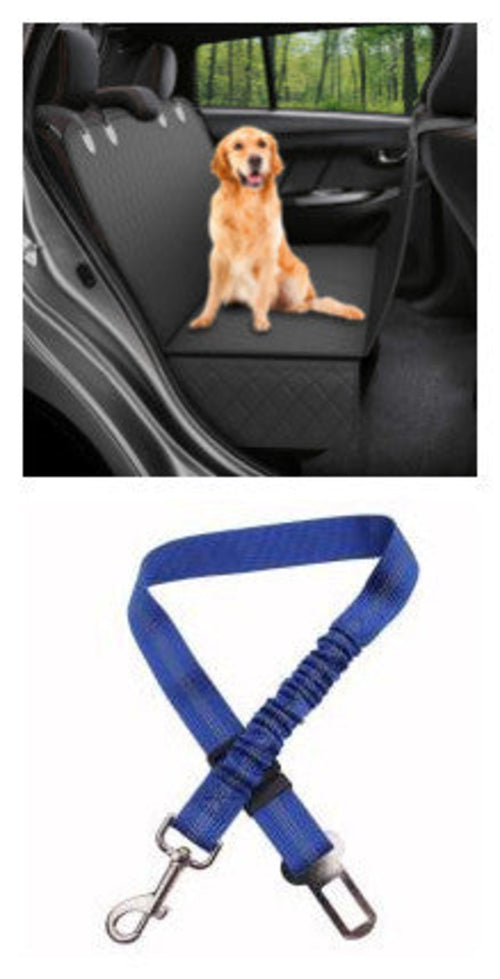 Dog Car Seat Cover View Mesh Pet Carrier Hammock Safety Protector Car