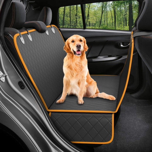 Dog Car Seat Cover View Mesh Pet Carrier Hammock Safety Protector Car